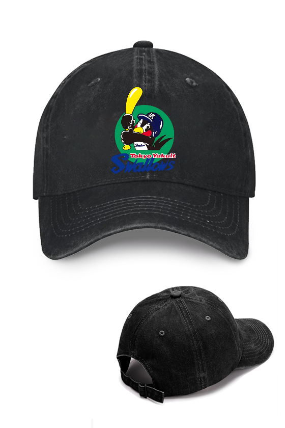 Tokyo Yakult Swallows Baseball Vintage Cotton Cap