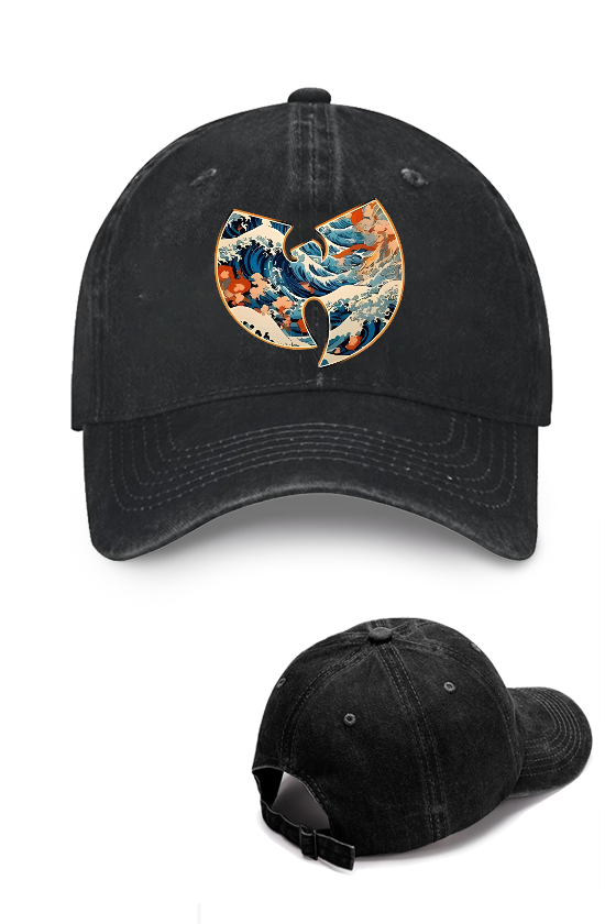 The Great Wave off Kanagawa Vintage Cotton Cap