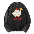 Studio Ghibli Vintage Cotton Wash Long-sleeve T-shirt