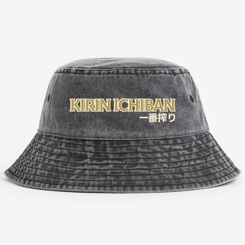 Kirin Ichiban Vintage 100% Cotton Bucket Hat