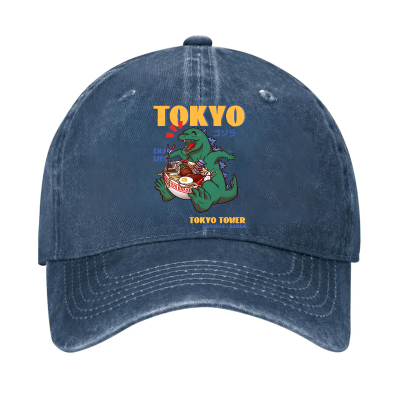 Tokyo Kaiju Vintage Cotton Hat