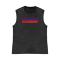Pure Cotton Wash-Dyed Sleeveless Tank Top