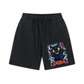 Catzilla Cat Vintage Pure Thick Cotton Shorts