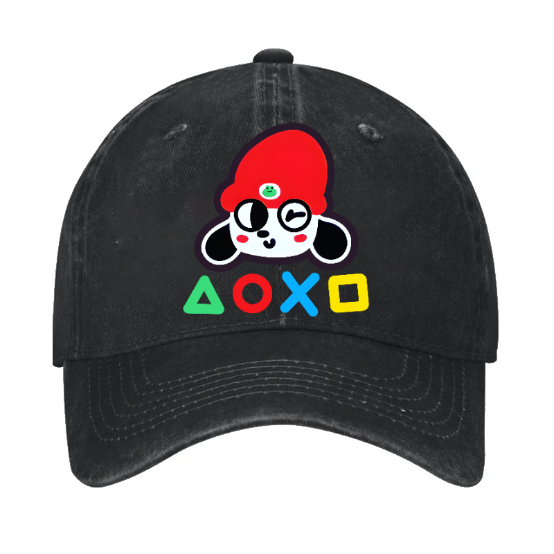 PaRappa the Rapper Vintage Cotton Cap