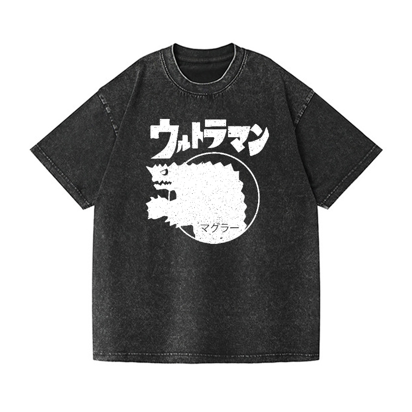 Magular Monster Vintage Wash Japanese Design T-Shirt