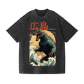 Hiroshima Kaiju Vintage Wash Japanese Design T-Shirt
