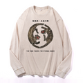Tiger Vintage Cotton Wash Long-sleeve T-shirt