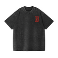 Tozai Sake Vintage Wash Japanese Design Back Art T-Shirt