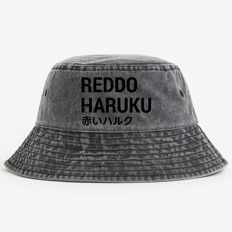 Reddo Haruku Vintage 100% Cotton Bucket Hat