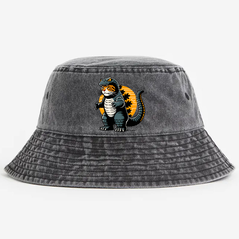 Kaiju Vintage 100% Cotton Bucket Hat
