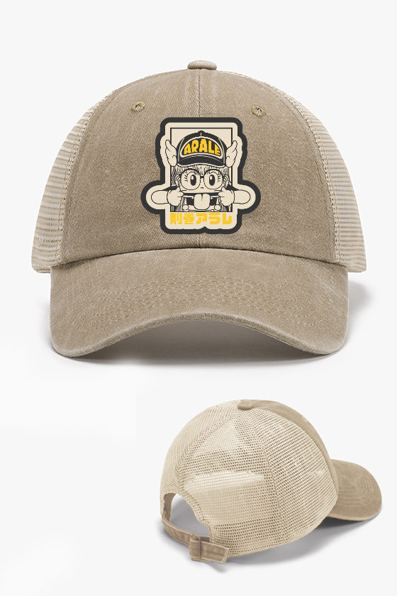 Arale Anime Vintage Cotton Breathable Hat