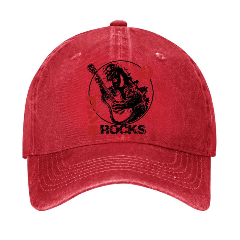 Rock Kaiju Vintage Cotton Hat