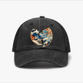 The Great Wave off Kanagawa Vintage Cotton Breathable Hat