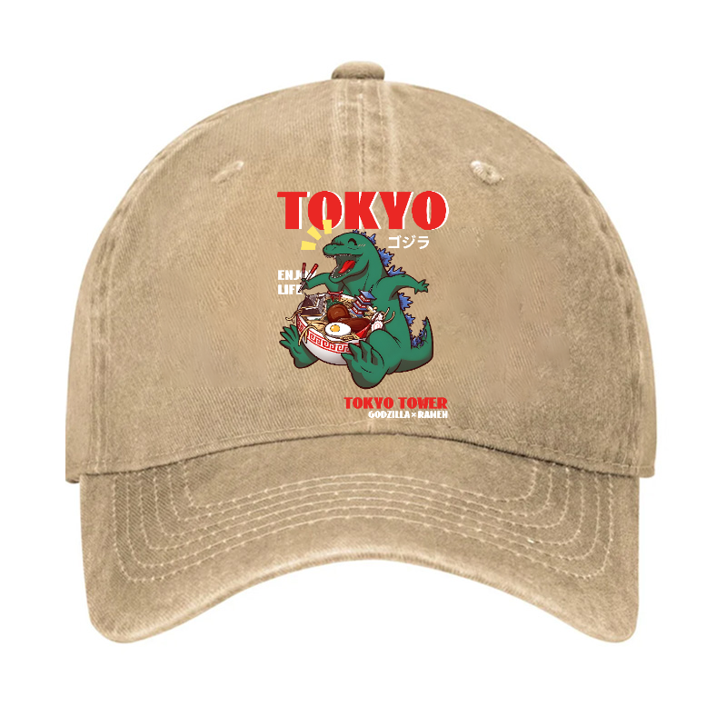 Tokyo Kaiju Vintage Cotton Hat