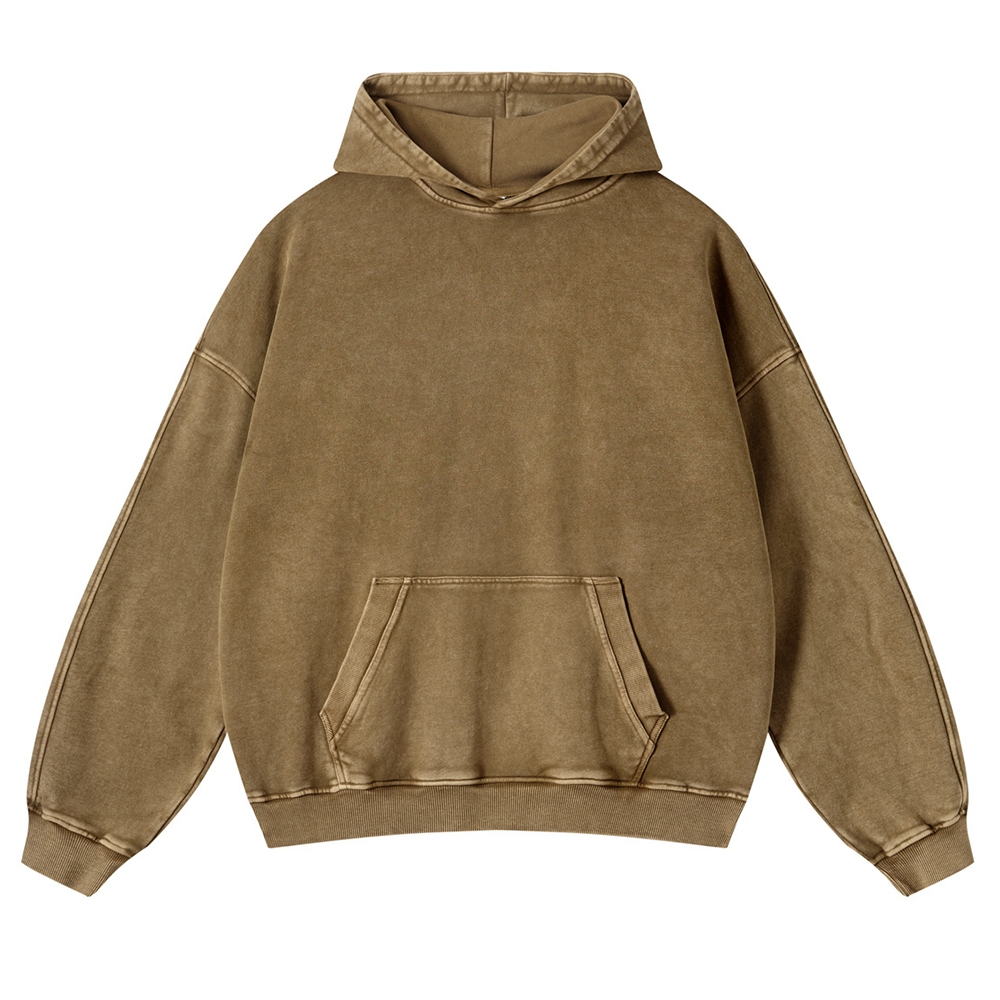 Okinawa Hattori Hanzo Vintage Washed Cotton Back Art Hoodie